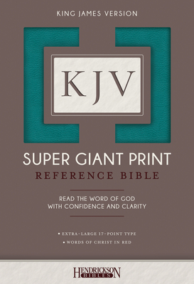 KJV Super Giant Print Bible By Hendrickson Publishers (Created by) Cover Image