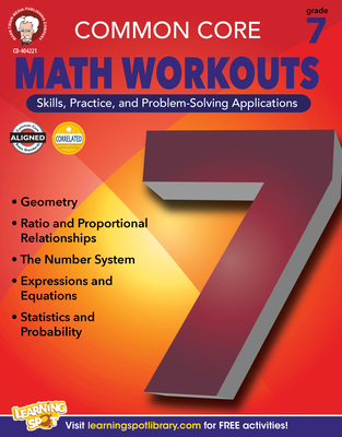 Common Core Math Workouts, Grade 7 By Karise Mace, Keegen Gennuso Cover Image