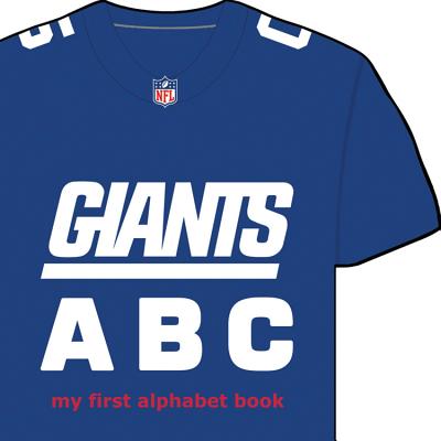 New York Giants Abc-Board (My First Alphabet Books (Michaelson Entertainment)) Cover Image