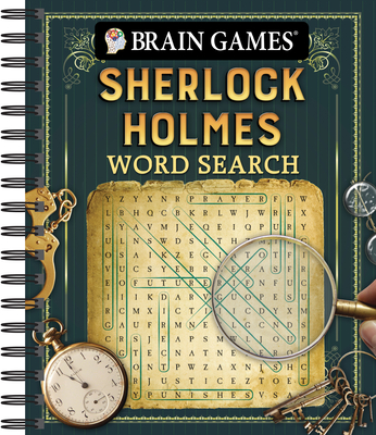 Brain Games - Sherlock Holmes Word Search Cover Image