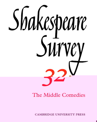 Cover for Shakespeare Survey