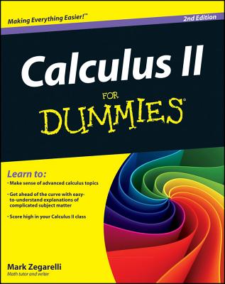 Calculus II For Dummies, 2nd Edition Cover Image