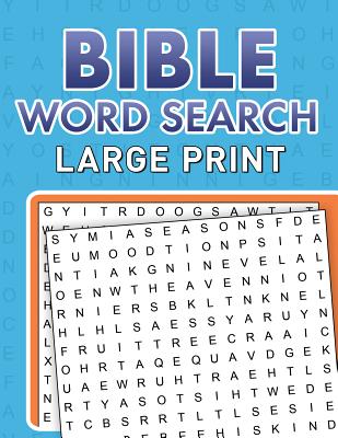 Bible Word Searches Large Print Cover Image