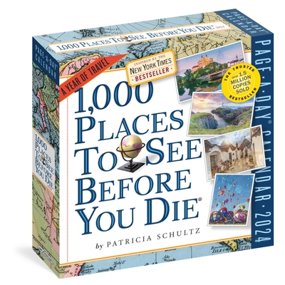 1,000 Places to See Before You Die Page-A-Day Calendar 2024: A Year of Travel By Workman Calendars, Patricia Schultz Cover Image