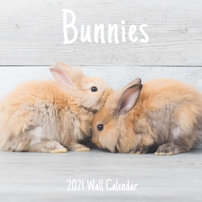 Bunnies 2021 Wall Calendar: Bunnies 2021 Calendar, 18 Months. Cover Image