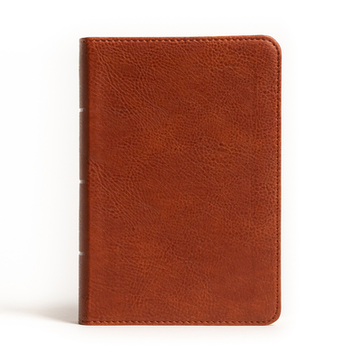 NASB Large Print Compact Reference Bible, Burnt Sienna Leathertouch Cover Image