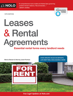 Leases & Rental Agreements By Marcia Stewart, Janet Portman Cover Image