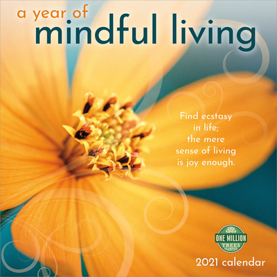 Year of Mindful Living 2021 Wall Calendar Cover Image