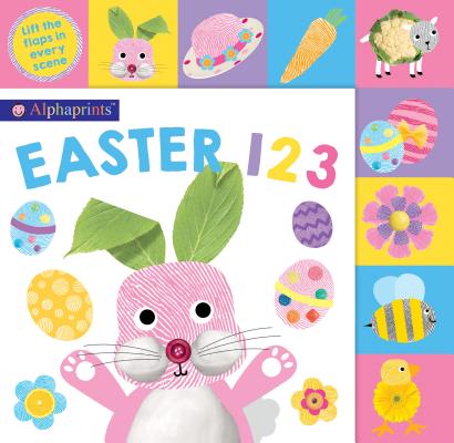 Alphaprints: Easter 123: Lift the flaps in every scene Cover Image