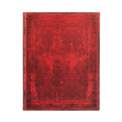 Paperblanks | 2024 Red Moroccan Bold | Old Leather Collection | 12-Month | Ultra | Flexi Business Planner | 224 Pg | 80 GSM