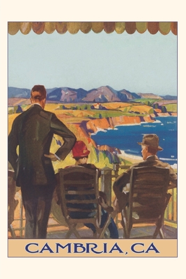 The Vintage Journal Three People Looking over Coastline, Cambria Cover Image