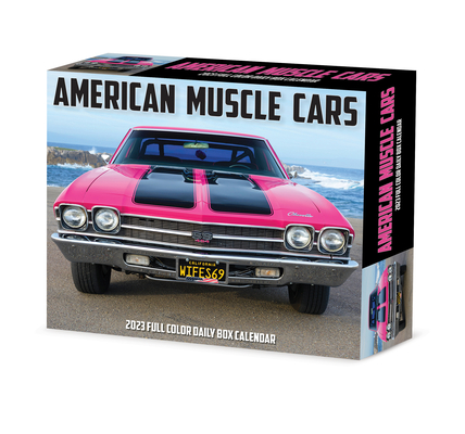 American Muscle Cars 2023 Box Calendar By Willow Creek Press Cover Image