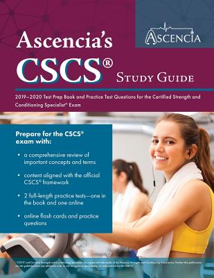 CSCS Study Guide 2019-2020: CSCS Test Prep Book and Practice Test Questions for the Certified Strength and Conditioning Specialist Exam Cover Image