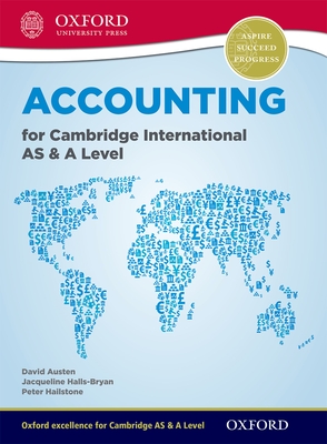 Accounting for Cambridge International as and a Level Student Book By Jacqueline Halls=bryan, Peter Hailstone Cover Image