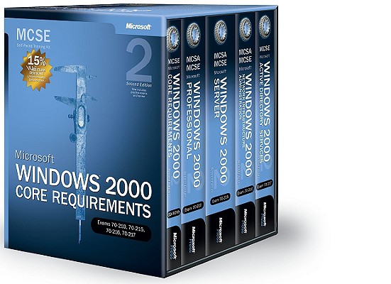 Mcse Self Paced Training Kit Microsoft Windows 00 Core Requirements Exams 70 210 70 215 70 216 70 217 Microsoft Windows 00 Core Requirements Paperback Chapters Books Gifts