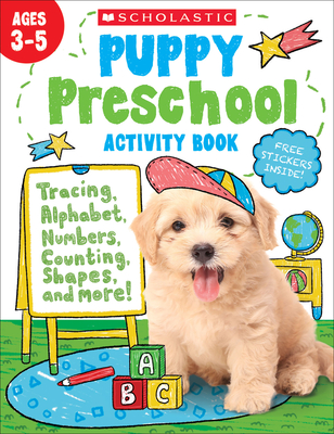 Puppy Preschool Activity Book Cover Image