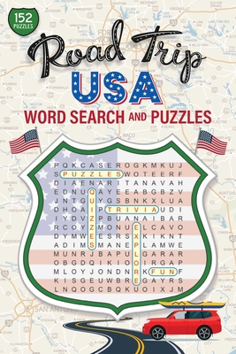 Road Trip USA: Word Search and Puzzles By Editors of Thunder Bay Press Cover Image