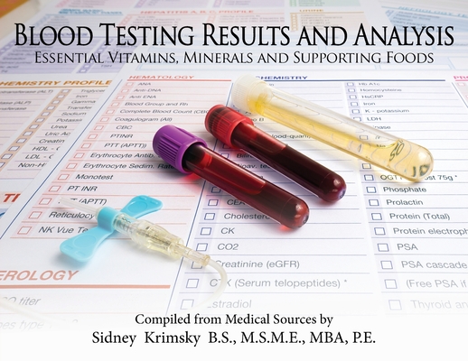 Blood Testing Results and Analysis: Essential Vitamins, Minerals, and Supporting Foods Cover Image