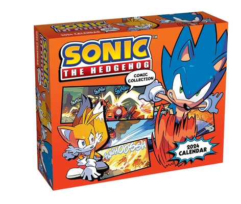 Sonic the Hedgehog Comics 2024 Day-to-Day Calendar Cover Image