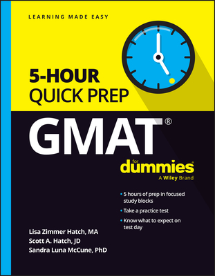 GMAT 5-Hour Quick Prep for Dummies Cover Image