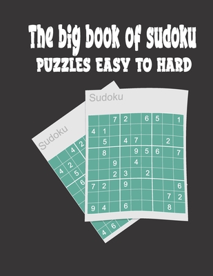 Sudoku Large Print With Solutions, Puzzles for Adults and Seniors, Big Book