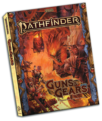 Pathfinder RPG Guns & Gears Pocket Edition (P2) Cover Image