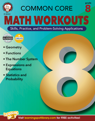 Common Core Math Workouts, Grade 8 Cover Image