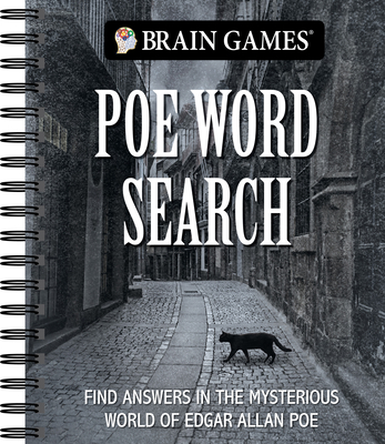 Brain Games - Poe Word Search: Find Answers in the Mysterious World of Edgar Allan Poe Cover Image