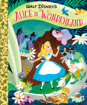Walt Disney's Alice in Wonderland Little Golden Board Book (Disney Classic) (Little Golden Book)