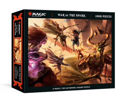 Magic: The Gathering 1,000-Piece Puzzle: War of the Spark: A Magic: The Gathering Jigsaw Puzzle: Jigsaw Puzzles for Adults
