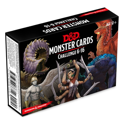 Dungeons & Dragons Spellbook Cards: Monsters 6-16 (D&D Accessory) By Wizards RPG Team (Created by) Cover Image