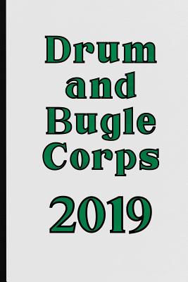 Drum and Bugle Corps: Marching Band Composition and Musical Notation Notebook - 6 x 9 in - 120 page By Rhythm Beat Black Cover Image