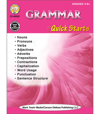 Grammar Quick Starts Workbook Cover Image