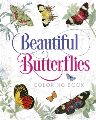 Beautiful Butterflies Coloring Book By William Lizars (Illustrator), Peter Gray Cover Image