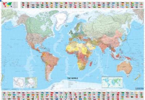Michelin Map The World 13701 (Laminated, Rolled) | BookPeople
