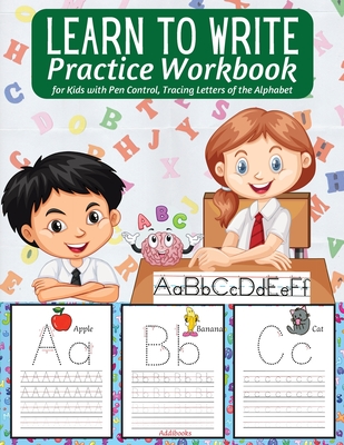 Handwriting Exercise Practice Book For Children