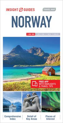Insight Guides Travel Map Norway (Insight Travel Maps) By Insight Guides Cover Image