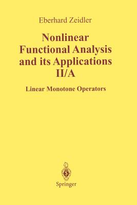 Cover for Nonlinear Functional Analysis and Its Applications