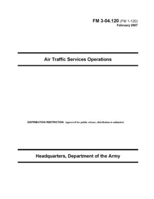 FM 3-04.120 Air Traffic Services Operations Cover Image