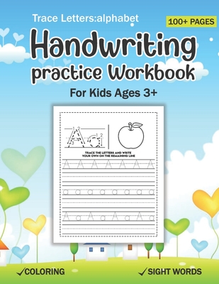 Letter Tracing Book for Preschool Age 3+ - Children's Letter Tracing Book – Letter  Tracing Book For