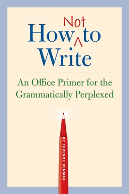 Cover for How Not to Write