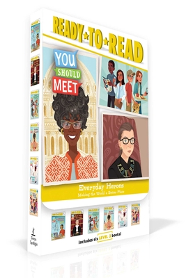 Everyday Heroes: Making the World a Better Place—Lin-Manuel Miranda; Ruth Bader Ginsburg; Kids Who Are Changing the World; Shirley Chisholm; Roberta Gibb; Kids Who Are Saving the Planet (You Should Meet) By Various, Various (Illustrator) Cover Image