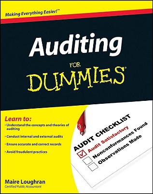 Auditing for Dummies Cover Image