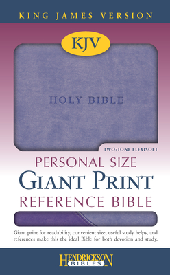 Personal Size Giant Print Reference Bible-KJV By Hendrickson Publishers (Created by) Cover Image