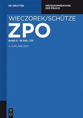 §§ 592-723 (Grosskommentare Der Praxis) §§ 592-723 (Grosskommentare Der Praxis) cover