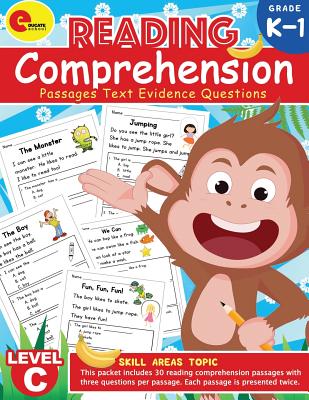 Reading Comprehension Passages Level C Reading Comprehension Passages With Text Evidence Questions Reading Comprehension 1st Grade Abridged Paperback The Children S Book Shop