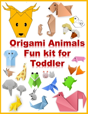 origami animals fun kit for toddler: Make a Complete Zoo of Origami Animals!:  Kit with Origami Book, 120 Projects, 120 Origami Papers, 120 Stickers &  (Paperback) | Aaron's Books