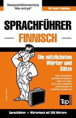 Sprachführer Deutsch-Finnisch und Mini-Wörterbuch mit 250 Wörtern Cover Image