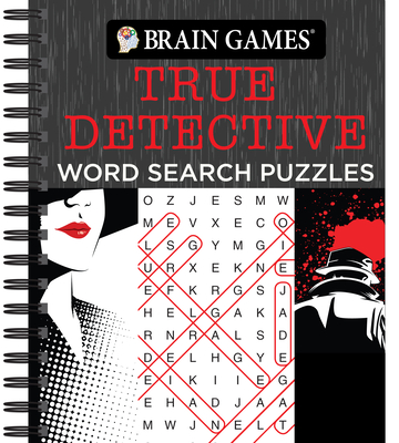 Brain Games - True Detective Word Search Puzzles Cover Image