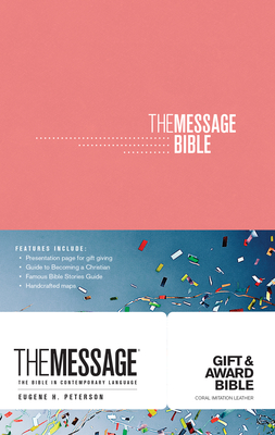 The Message Gift and Award Bible By Eugene H. Peterson (Translator) Cover Image